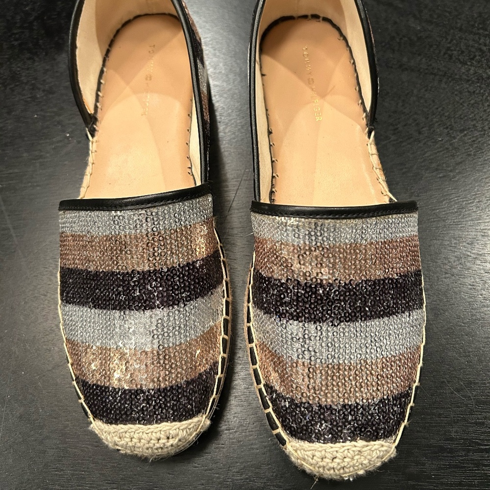 Tommy Hilfiger Sequin Espadrilles